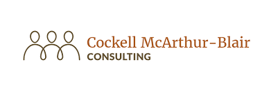 Logo for Cockell McArthur-Blair Consulting - authors of Building Resilience with Appreciative Inquiry: A Leadership Journey through Hope, Despair, and Forgiveness. 