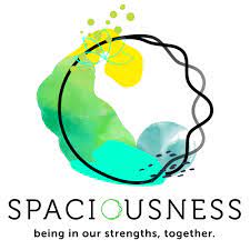 Logo for Spaciousness Works - the organization that created the program Co-Creating a More Intercultural Competence, Diverse, Equitable, and Inclusive World with Appreciative Inquiry and has contributed to the advancements in diversity, equity, and inclusion (DEI).